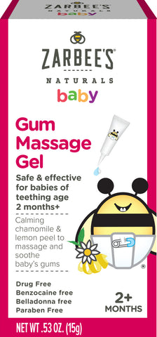 Baby Gum Massage Gel Zarbees