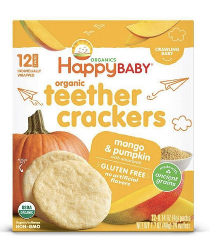 Happy Baby Teethers Mango & Calabaza