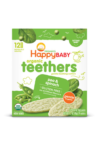 Happy Baby Teethers Chicharo y Espinaca