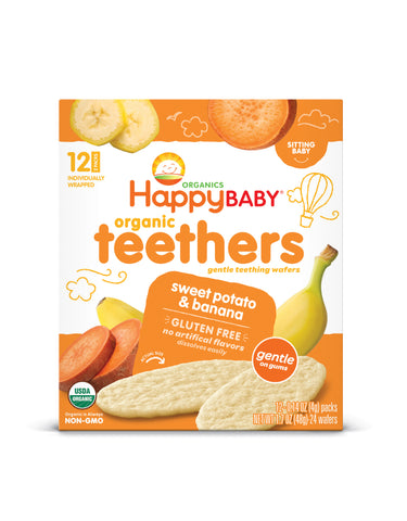 Happy Baby Teethers Camote y Plátano