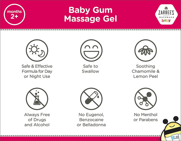 Baby Gum Massage Gel Zarbees